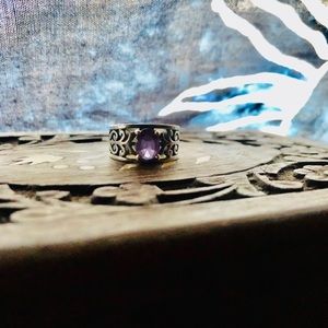 James Avery amethyst ring